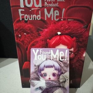 Skullpanda You Found Me Plush Doll Pendant - Ratty Bear